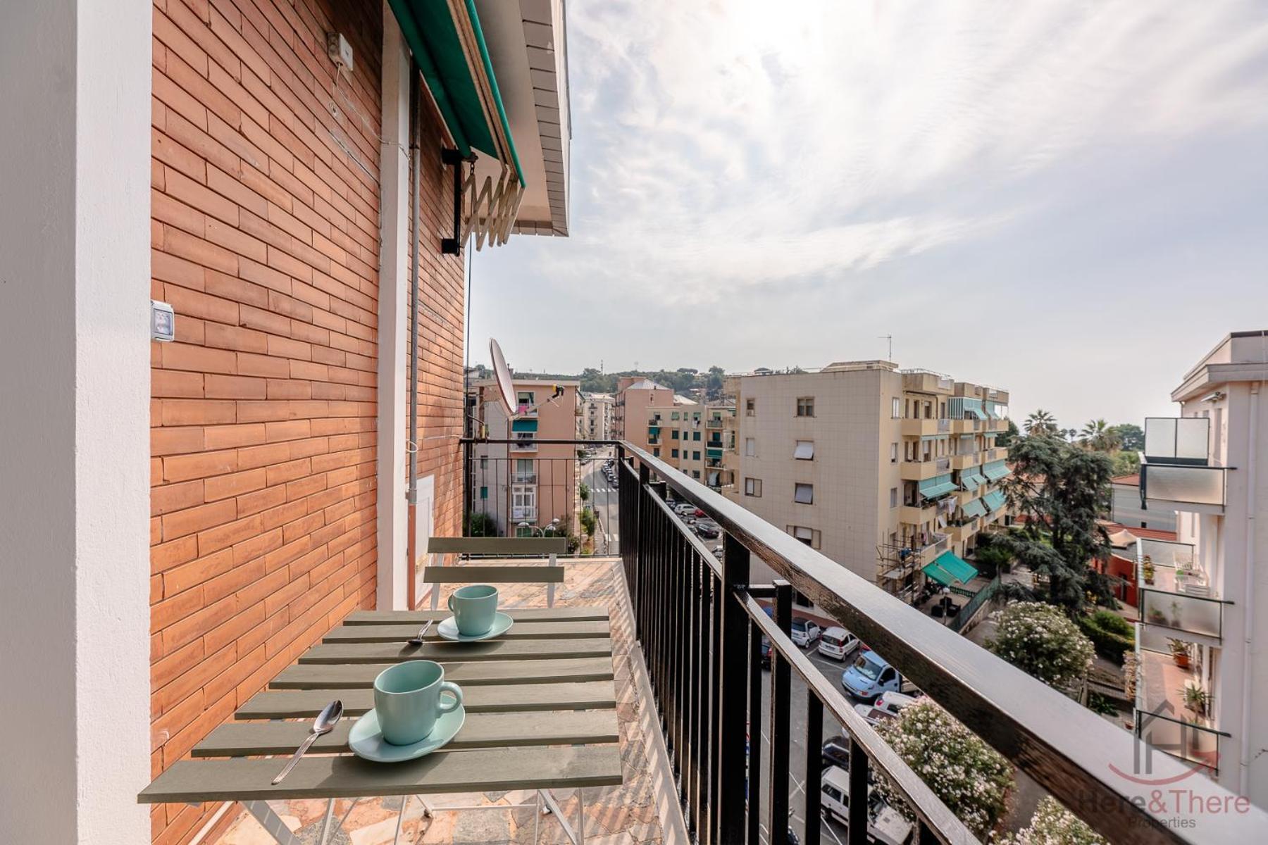 Penthouse Panoramic View - Sea 3Min - Ac - Wifi Appartement Albisola Superiore Buitenkant foto